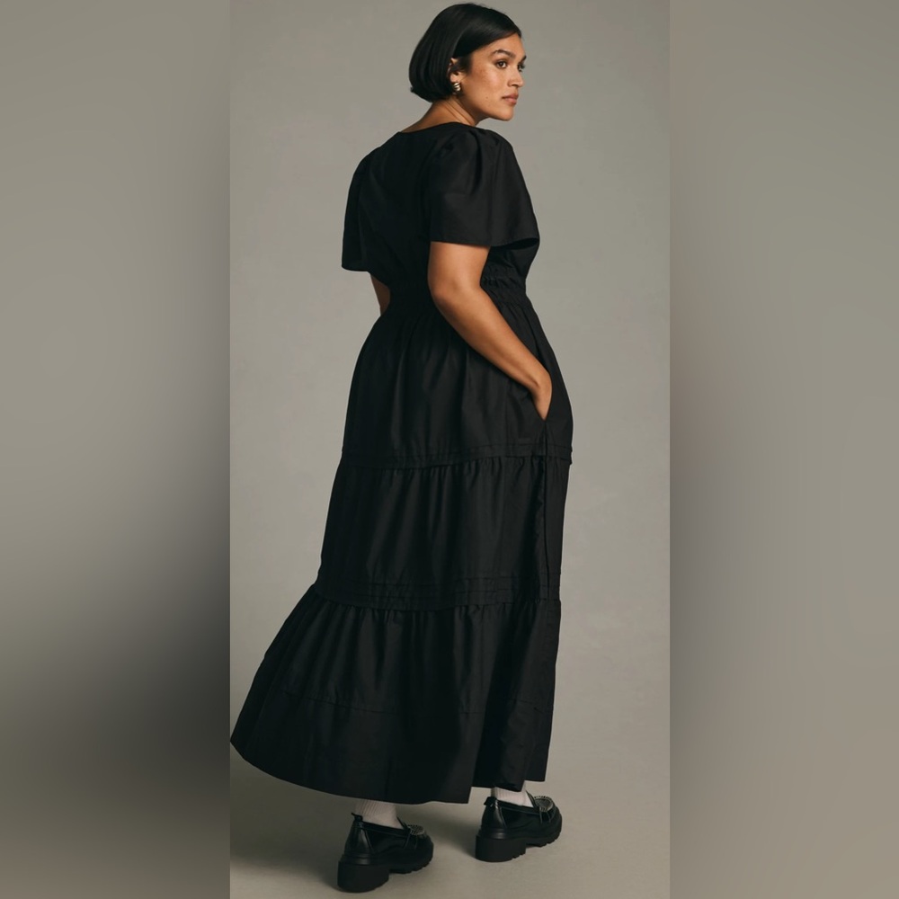 Cotton Tiered Maxi Dress🖤 - Picture 2 of 13